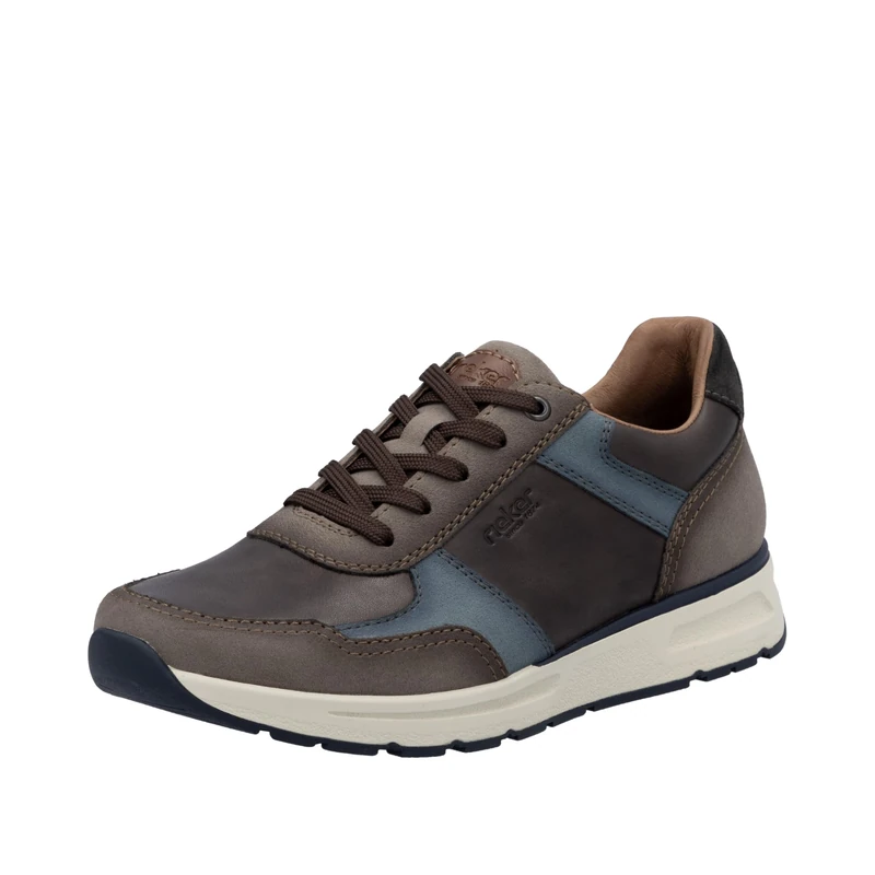 Rieker Men's Lace-Up Shoes in Brown, Brown 25, 9.5 UK