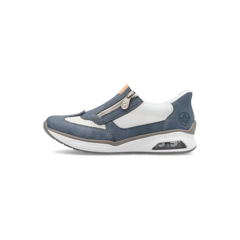 Rieker Women's Slipper, Blue, 40 EU