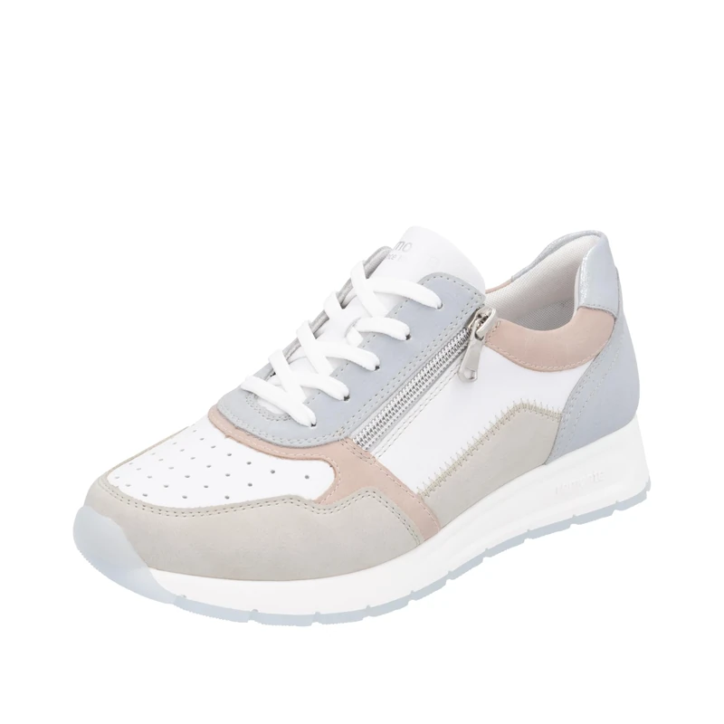 Remonte Women's D2g00 Low Trainers, White 81, 6.5 UK