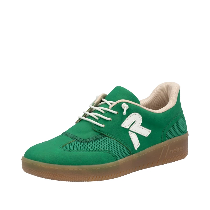 Rieker Women's M5551 Low Trainers, Green 52, 43 EU