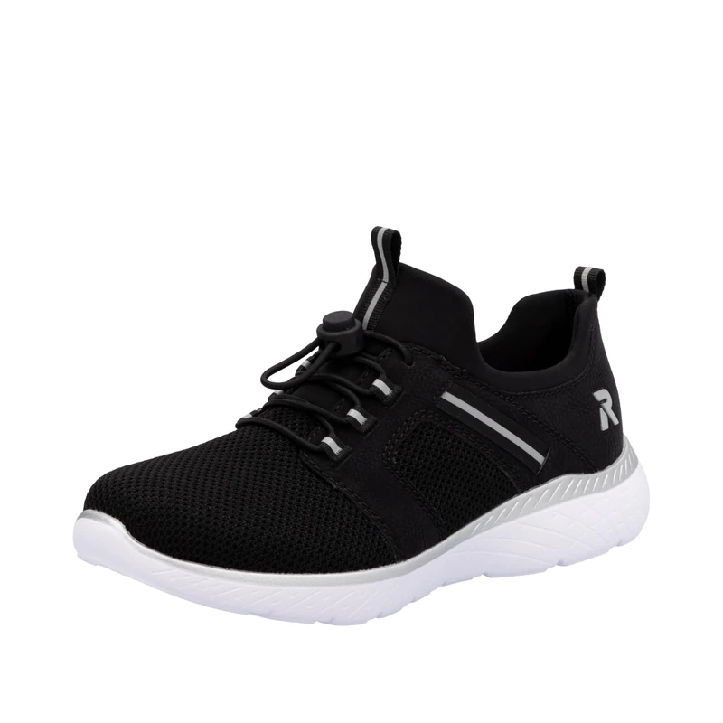 Rieker Women's M5065 Low Trainers, Black 00, 4 UK - Image 1