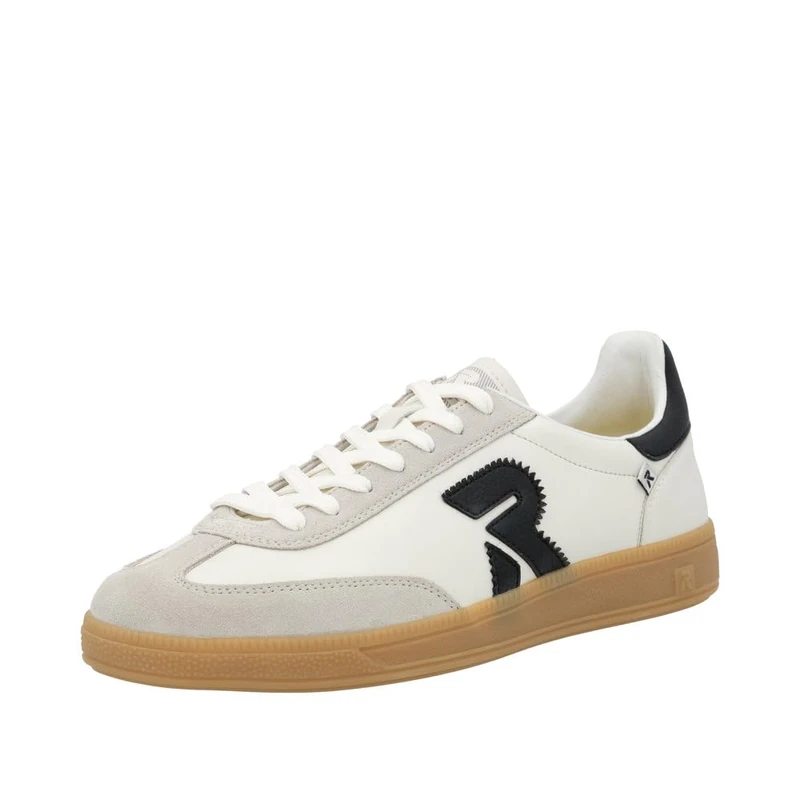 Rieker Men's Low Trainers, Quartz Snow Black W, 6.5 UK