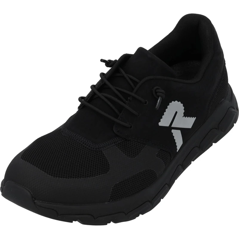 Rieker Sporty Lace-Up Black, Black 00, 9.5 UK