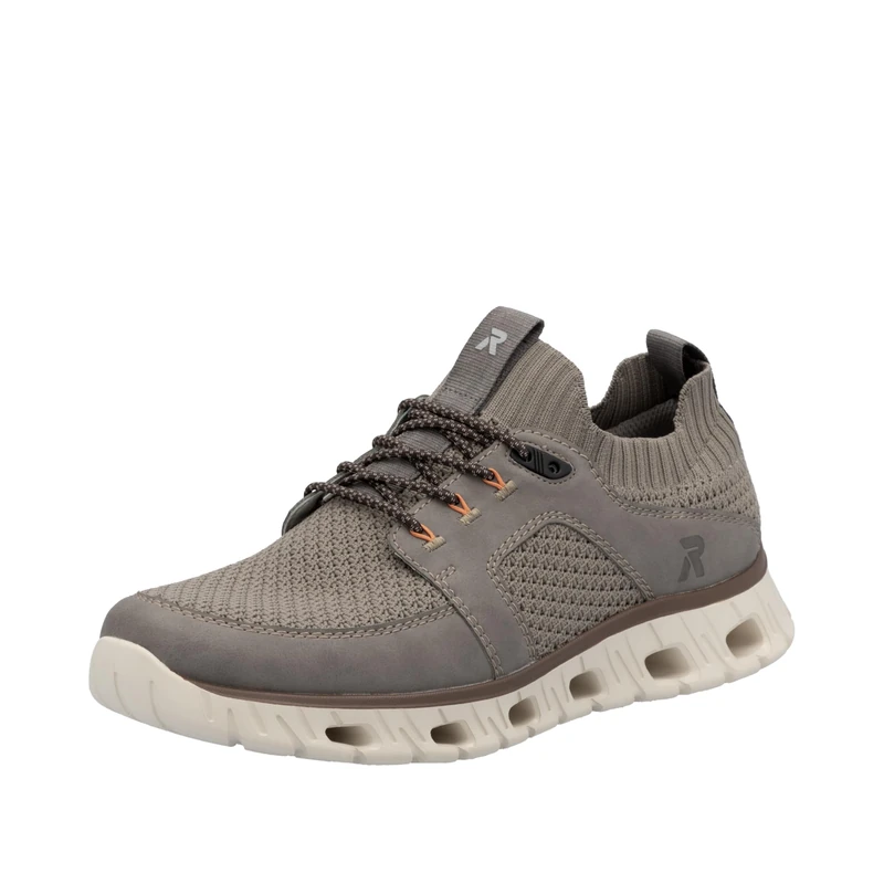 Rieker Men's 04351 Low Trainers, Beige, 11 UK