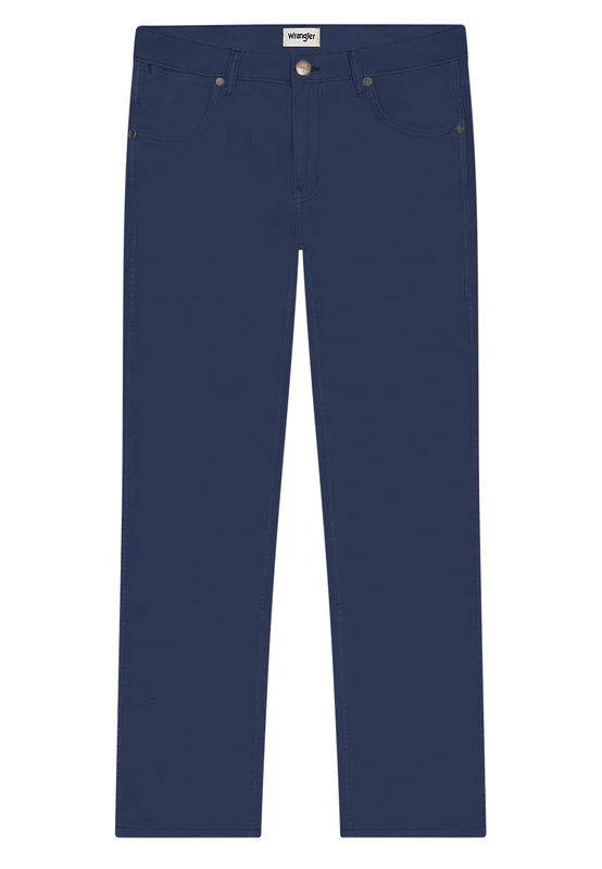 Wrangler Men's Larston Pants, Navy, 38 W/34 L