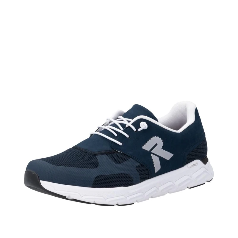 Rieker Sporty Lace-Up Black, Blue 14, 45 EU