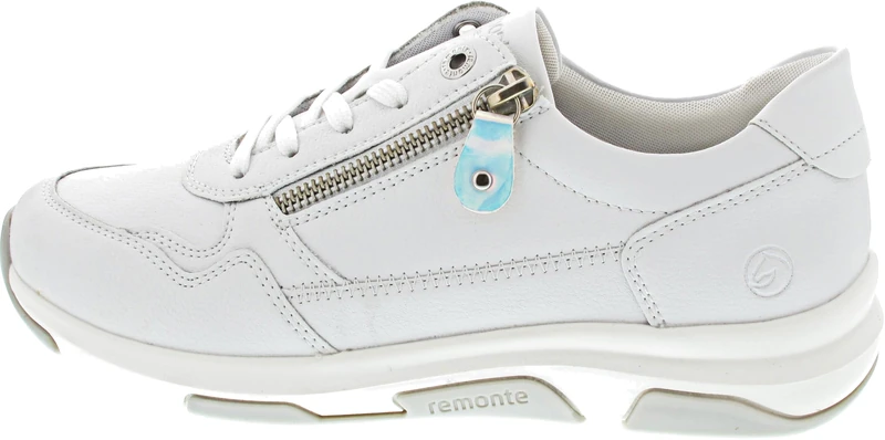 Remonte Women's D1s03 Low Trainers, White, 4 UK
