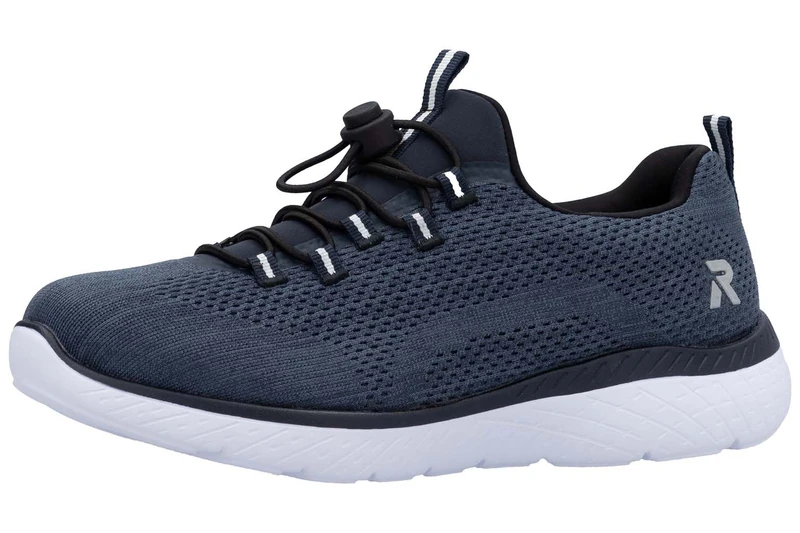 Rieker Women's M5069 Low Trainers, Blue, 7.5 UK