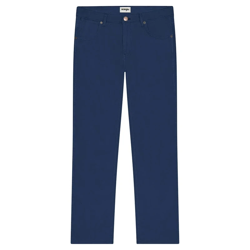 Wrangler Men's Larston Pants, Navy, 33 W/30 L
