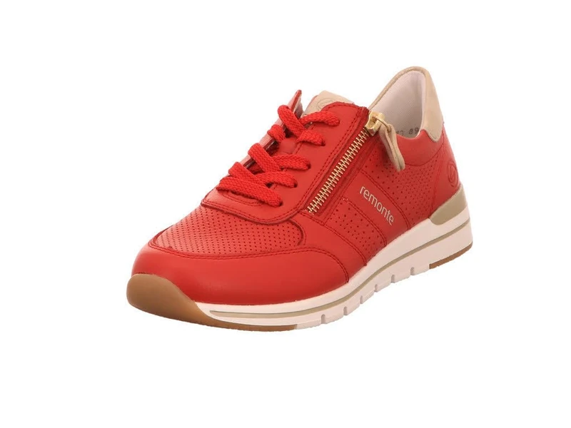 Remonte Women's Low-Top Trainers R6705, Women's Low Shoes, Loose Insole, Red 33, 10.5 UK
