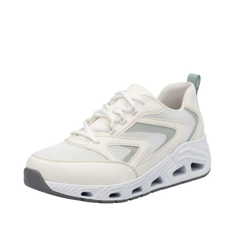 Rieker Women's N5205 Low Trainers, White, 7.5 UK