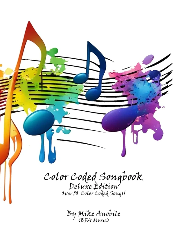 Color Coded Songbook Deluxe: More color coded songs and scores for you to learn! (Color Coded Songbooks) - Image 1