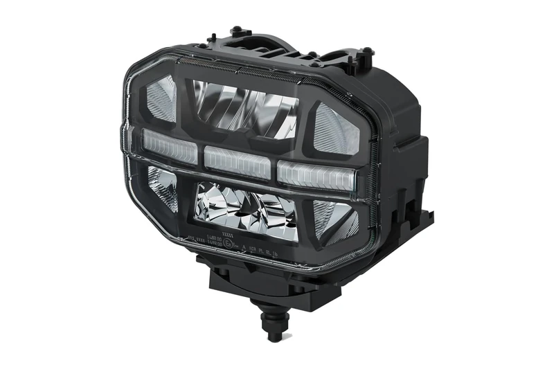 HELLA 1EF 328 550-161 Asymmetric-Headlight - C240 - 12/24V - ECE - Plug: DEUTSCH plug - 6-pin connector - right