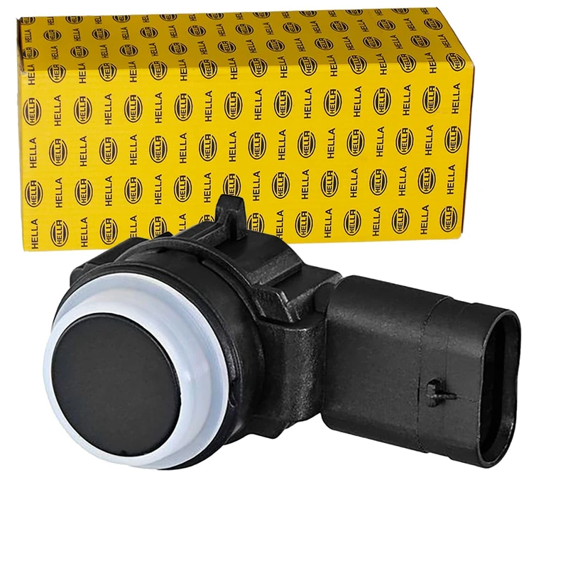 HELLA 6PX 358 270-391 Sensor, park distance control - 3-pin connector - mounting - Paintable