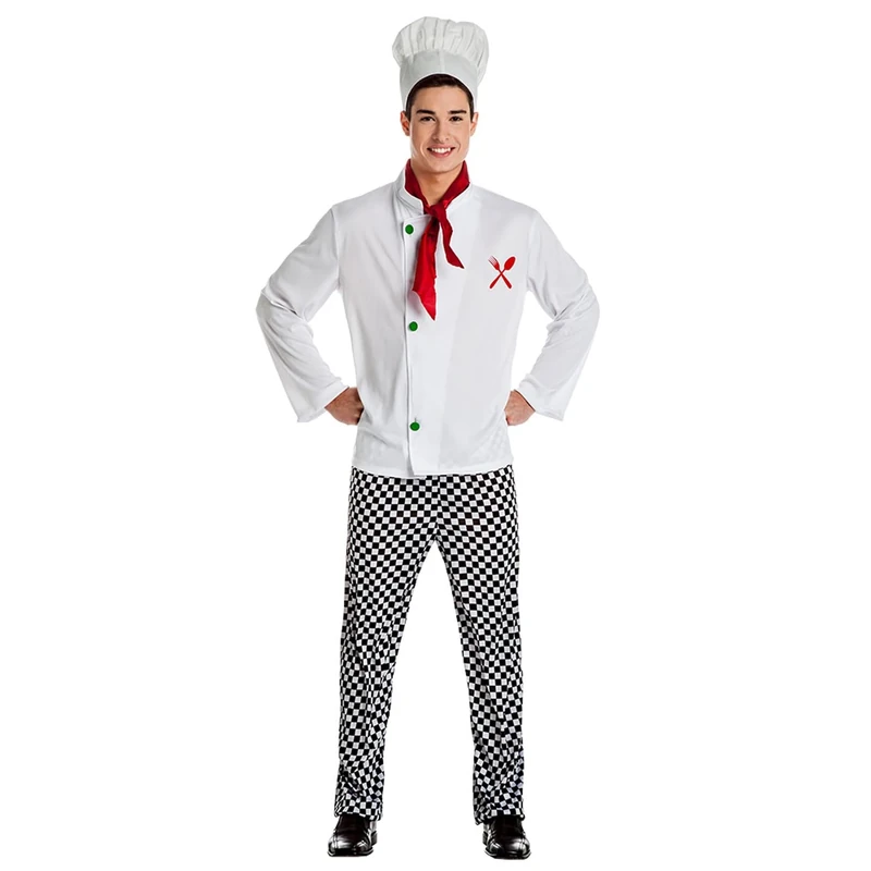 Boland 84086 boss Adult Chef Costume, Multicoloured, M-L