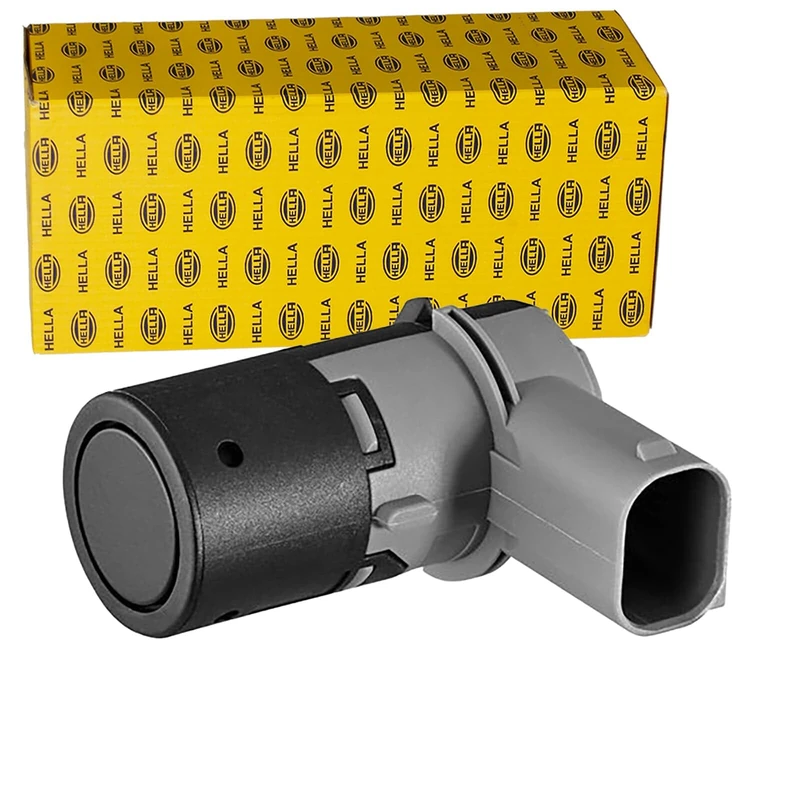 HELLA 6PX 358 270-361 Sensor, park distance control - 3-pin connector - mounting - Paintable - Image 1