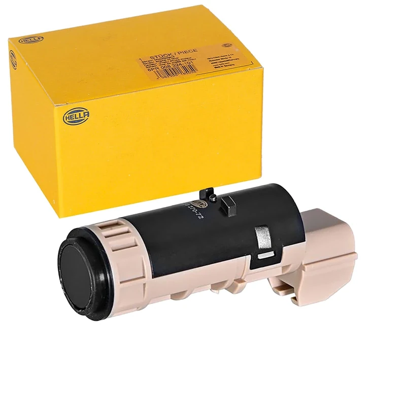 HELLA 6PX 358 270-721 Sensor, park distance control - 4-pin connector - mounting - Paintable