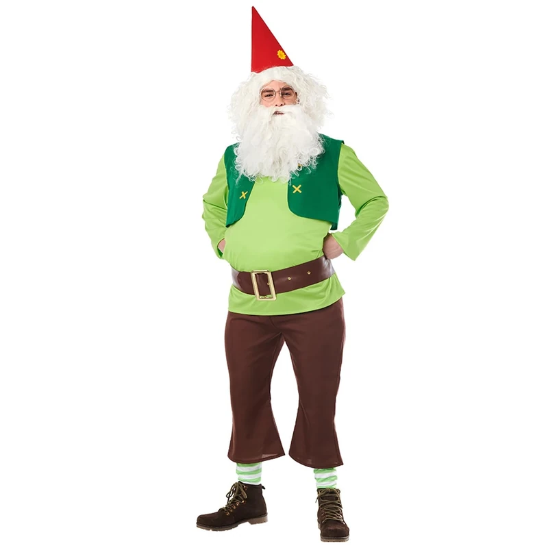 Boland 84032 Adult Gnome Perky Costume, Multicoloured, S