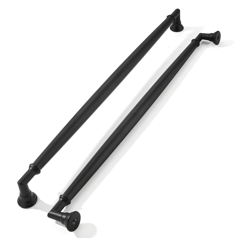 khtumeware 5 Pack 12 Inch(305mm) Matte Black Cabinet Pulls, Cabinet Handles Kitchen Cabinet Hardware for Cupboard Drawer Handles Dresser Pulls