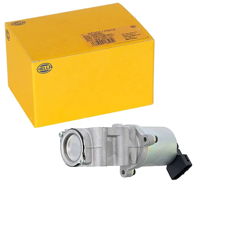 HELLA 6NU 014 865-601 EGR Valve - 12V - Electric - 5-pin connector - with gaskets/seals