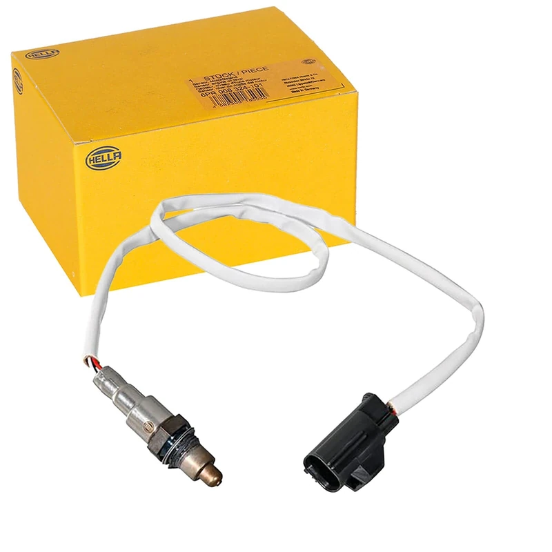 HELLA 6PA 358 221-181 Oxygen sensor - 4-pin connector - Cable: 620mm