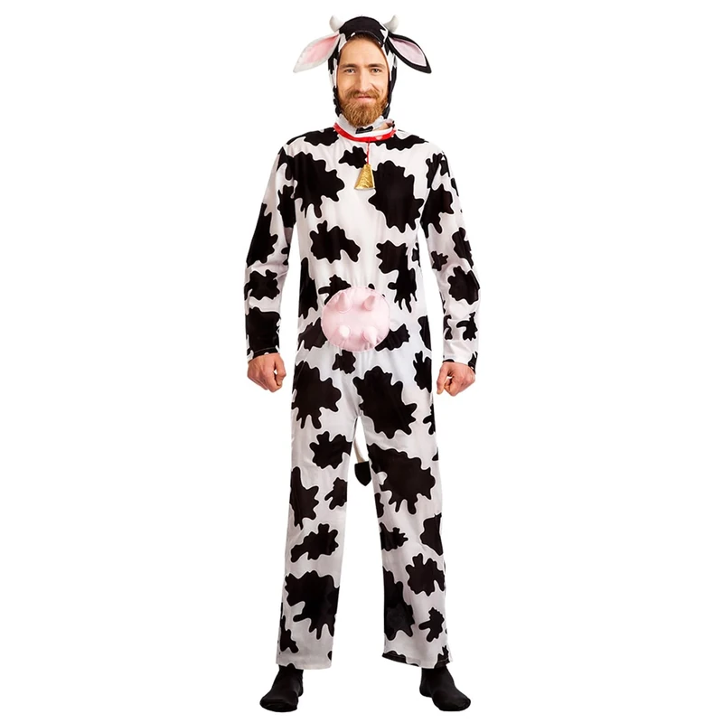Boland 84159 Adult Crazy Cow Costume, Multicoloured, S