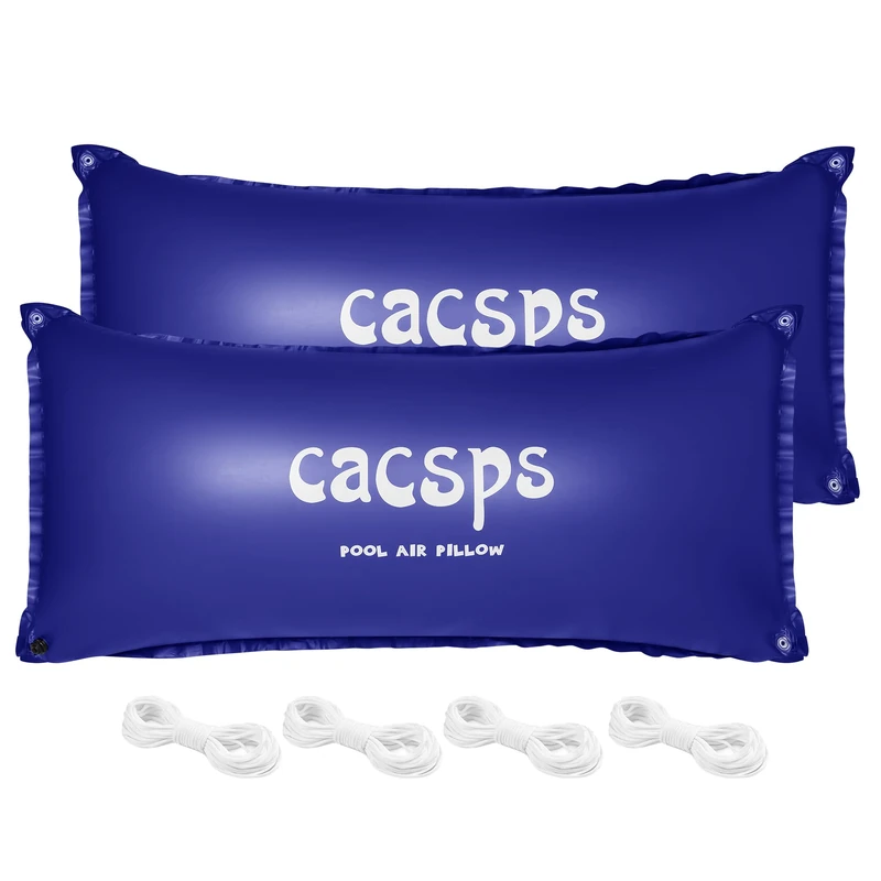 2 packs CACSPS pool pillow 4 * 8ft blue
