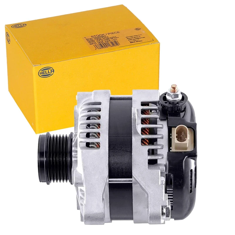 HELLA 8EL 015 637-691 Alternator - 14V - 180A - for e.g. JAGUAR XJ (X351) 2.0 / XF I 2.0