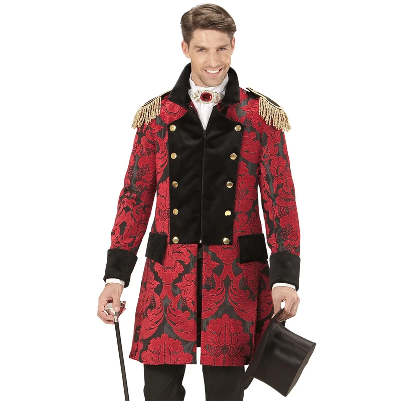 W WIDMANN MILANO Party Fashion - Parade tailcoat, gothic, pirate, rock star, circus conductor, guard uniform, carnival costumes