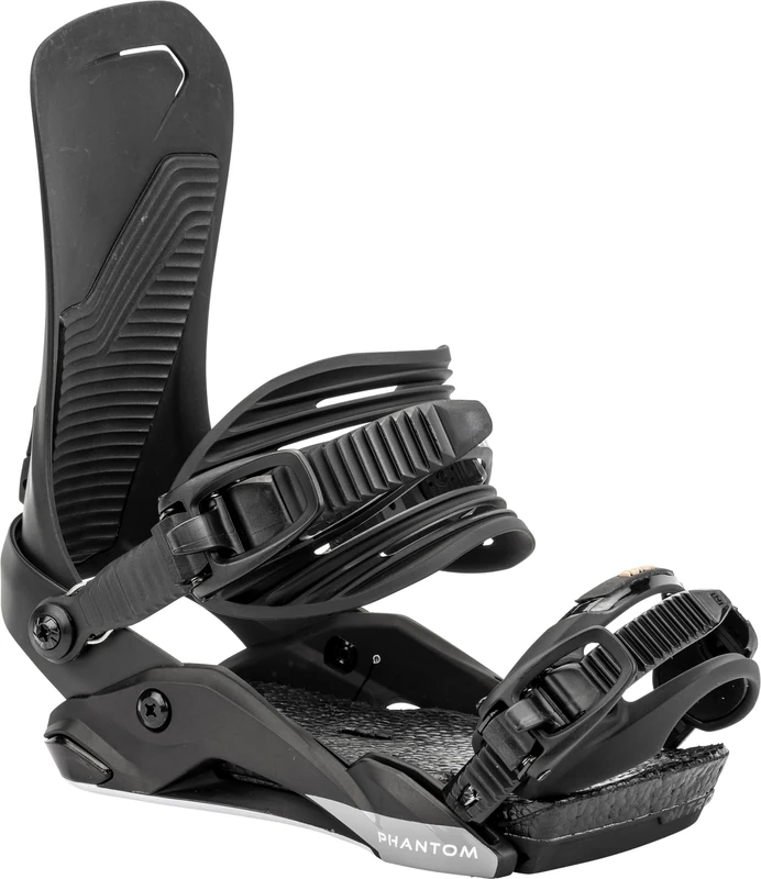 Nitro Men's Phantom '25 Snowboard Bindings, Ultra Black, M
