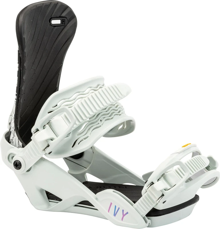 Nitro Women's Ivy Snowboard Binding, Raven, S/M