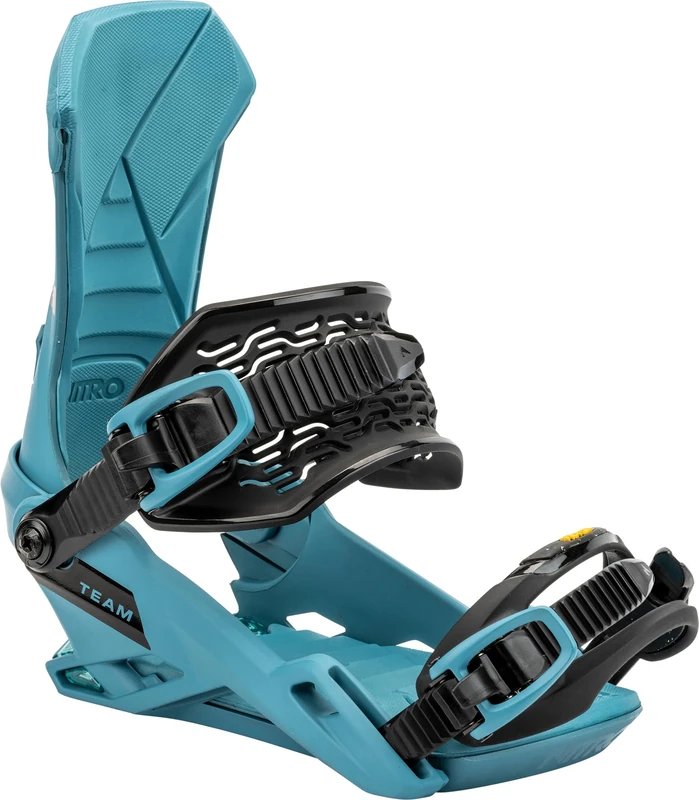 Nitro Snowboards Men's Team Snowboard Binding, Turquoise, L