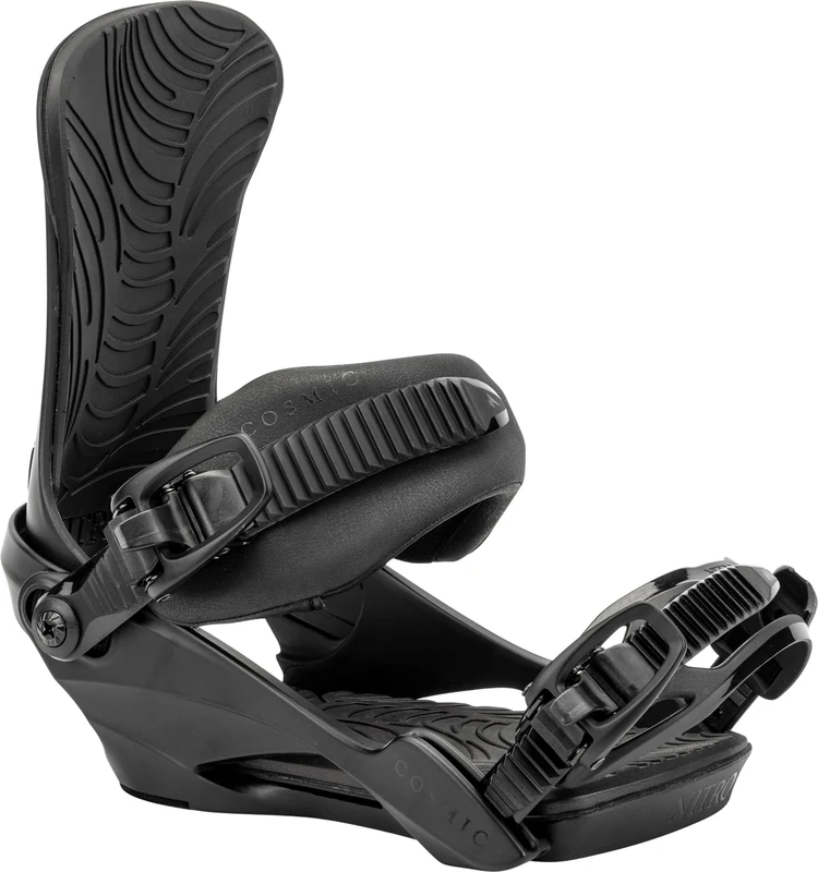 Nitro Women's Cosmic Snowboard Binding, Ultra Black, S/M
