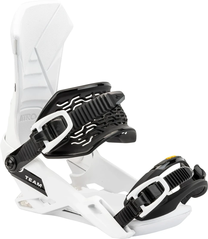 Nitro Snowboards Men's Team Snowboard Binding, White, L