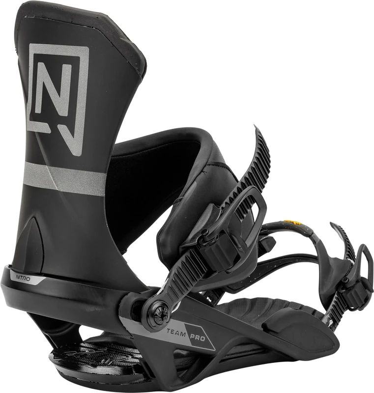 Nitro Plastic Team Pro '24 Snowboard Binding, Ultra Black, L