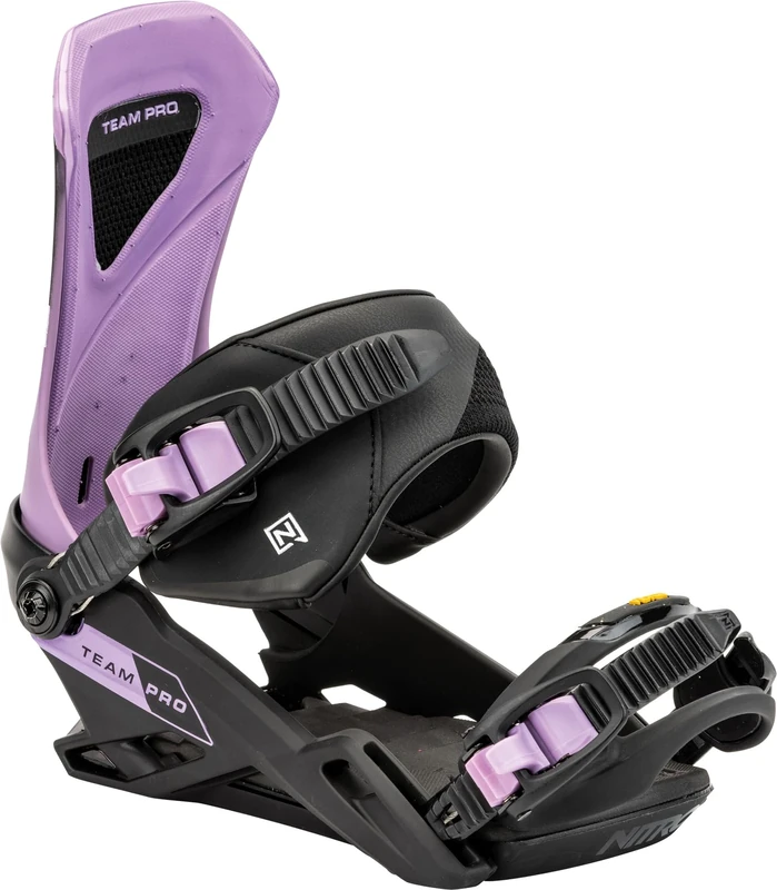 Nitro Plastic Team Pro '24 Snowboard Binding, Lilac, L