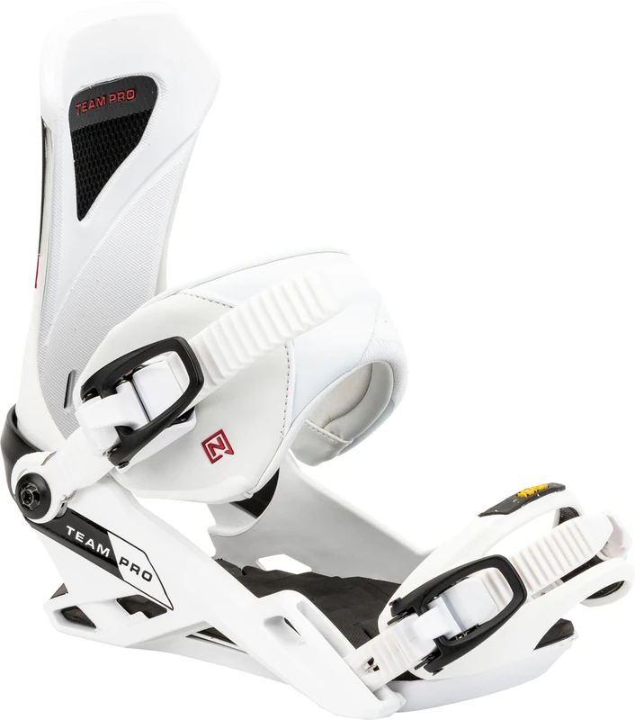 Nitro Plastic Team Pro '24 Snowboard Binding, White, L