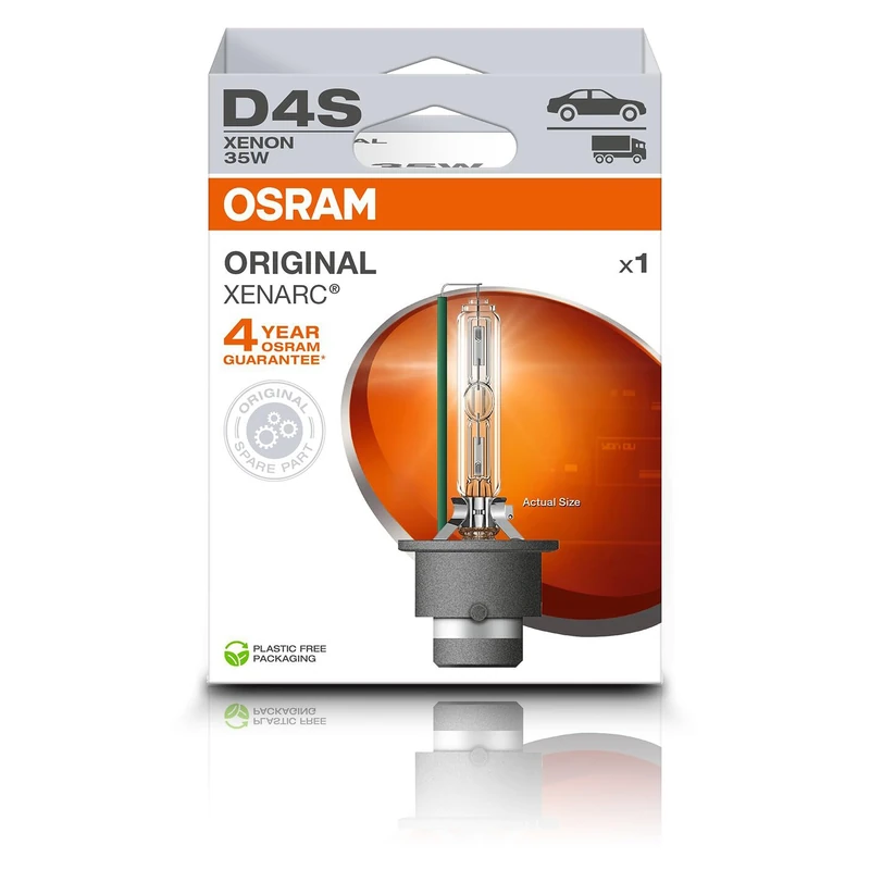 OSRAM XENARC® ORIGINAL, D4S, xenon headlight lamp, 66440-1HB, 1 lamp