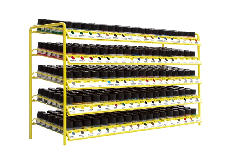Heller 9952 acrylic paint, yellow
