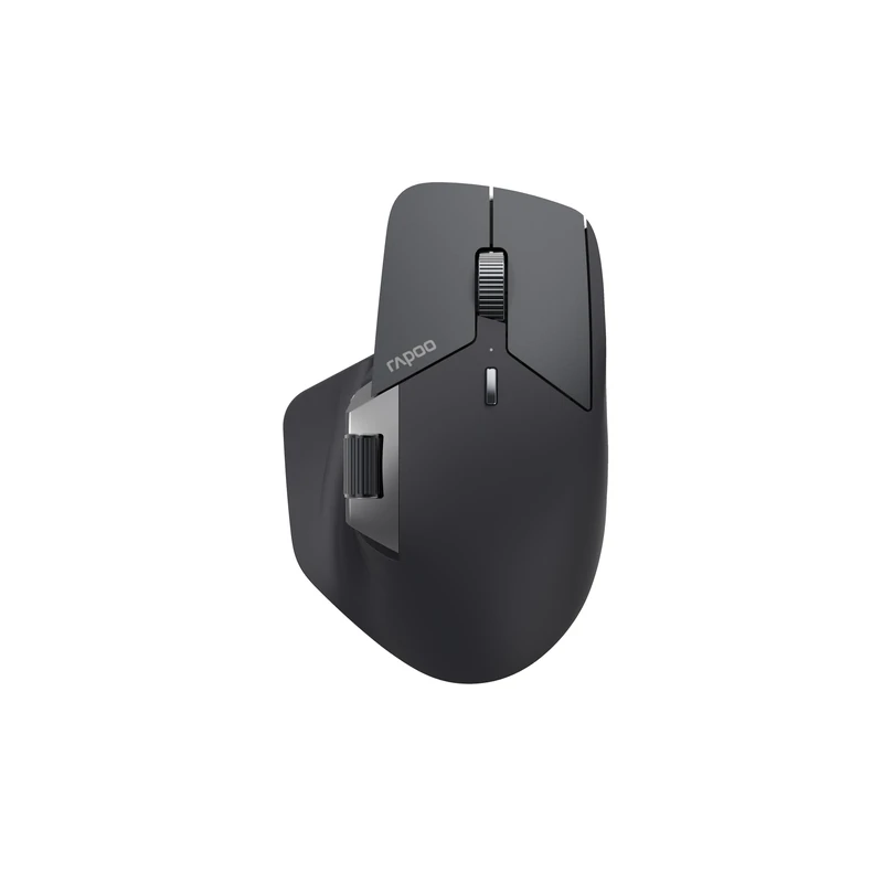 Rapoo MT760M Wireless Mouse 4000 DPI Sensor Environmentally Friendly Rechargeable Battery Ergonomic PC & Mac Grey Black
