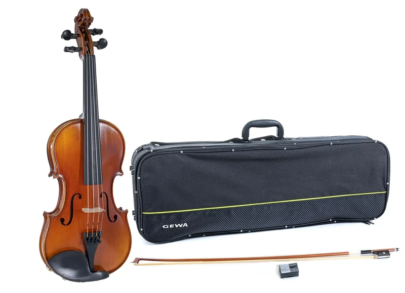 GEWA, violin set series Maestro 1 VL 3, 1/2 ready to play incl. violin case, Massaranduba bow and Larsen Aurora strings