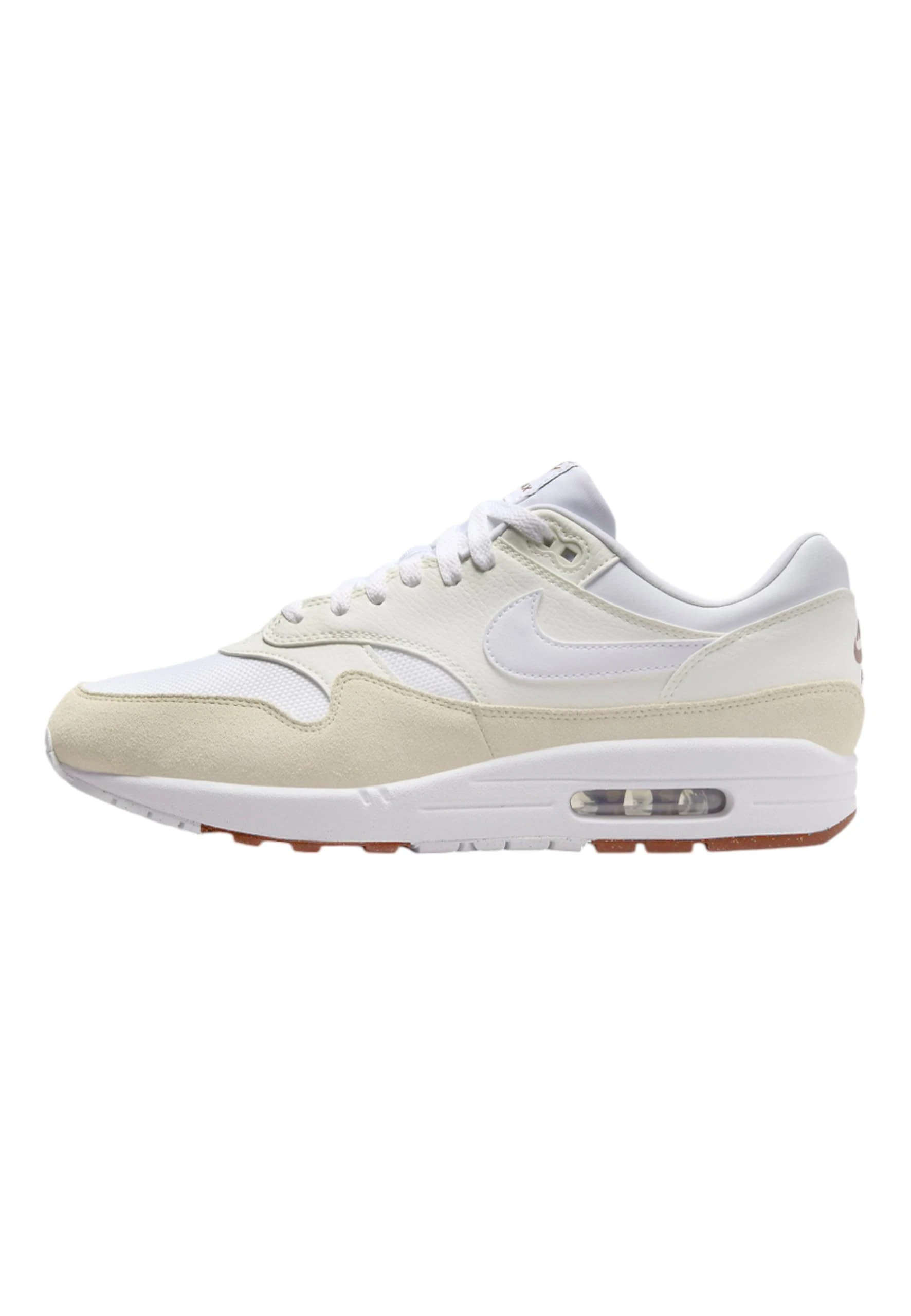 Nike Air Max 1 Sc Mens Shoes, Sail/Coconut Milk/Light British Tan/White, 7.5 UK