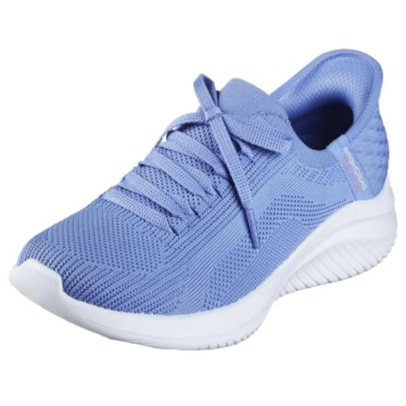 Skechers Women's Ultra Flex 3.0 Brilliant Path Sneaker, Blue, 8 UK