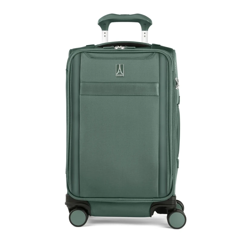 Travelpro Versapack + Lightweight Softside Expandable Carry on Luggage, Desert Sage Green, Carry On, Versapack + Softside Expandable Luggage