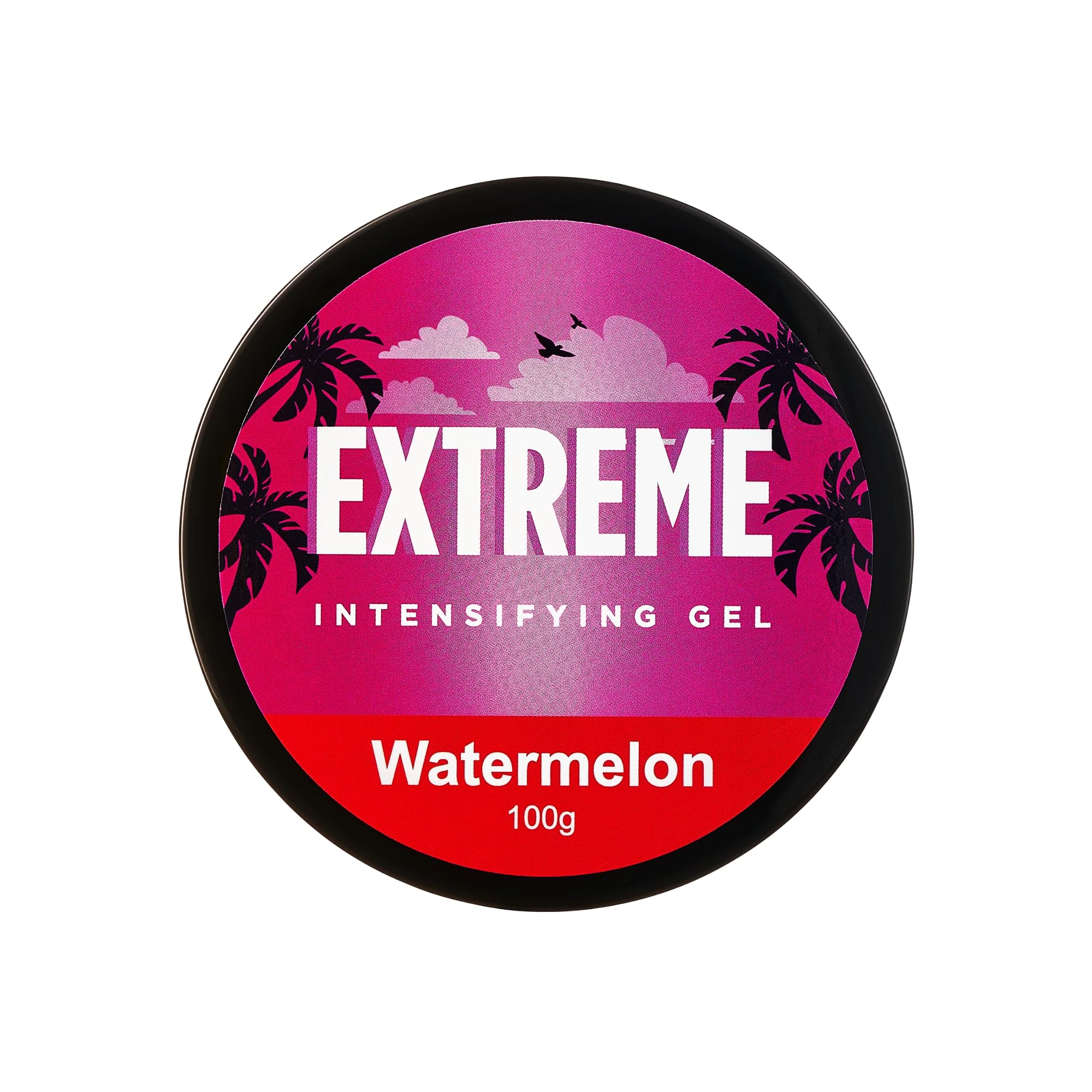 2bTanned Sunbed Tanning Accelerator (100g), Extreme Intensifying Tanning Gel, Tan Accelerator for Sun and Sunbed, Cocoa Butter-based Gel with Beta-Carotene and Collagen, Watermelon