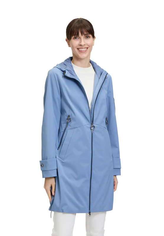 Betty Barclay Women's Waterproof Jacket, coronet blue, 42