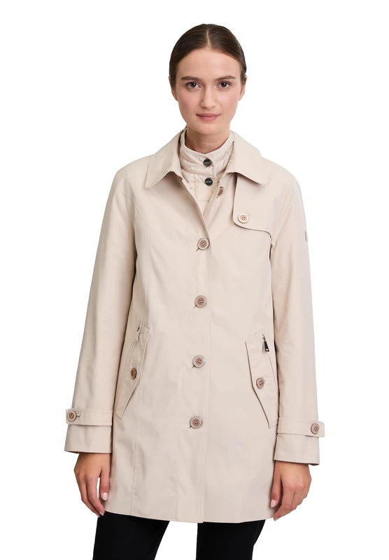 Betty Barclay Women's 3-in-1 jacket with function, beige, 12