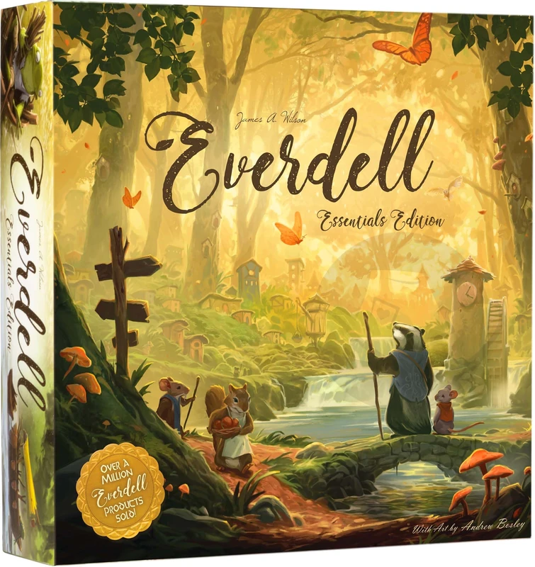 Starling Games | Everdell: Essentials Edition | Board Game | Ages 10+ | 1-4 Players | 40-80 Minutes Playing Time