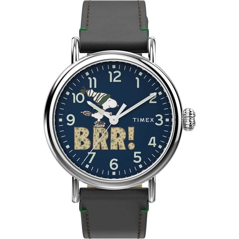 Timex Men Analogue Quartz Watch Peanuts Waterbury Standard