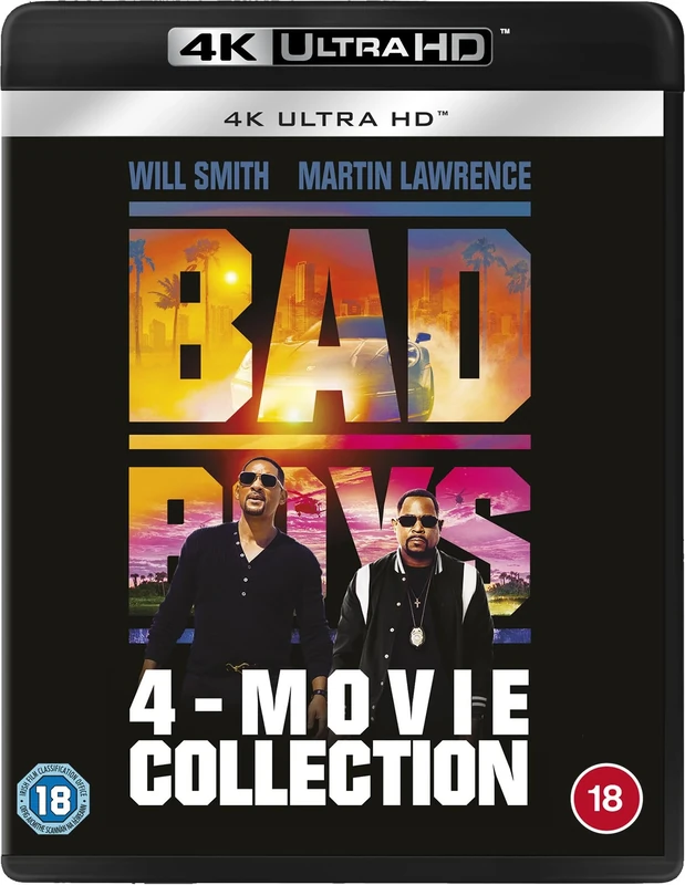 Bad Boys 4 Movie Collection 4K Ultra HD [Blu-ray] [Region A]